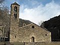 Eglise romane Sant Mart&iacute; de la Cortinada Ordino (Andorre)