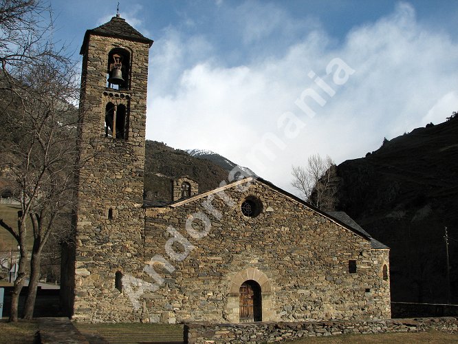 Eglise Sant Mart&iacute; de la Cortinada (Ordino Andorre)